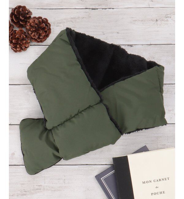 ikka「中綿マフラー」|マフラー|