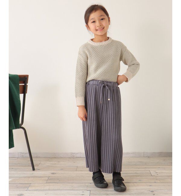 ikka kids「【親子おそろい】幾何ジャガードニットプルオーバー（120~160cm）」|その他|