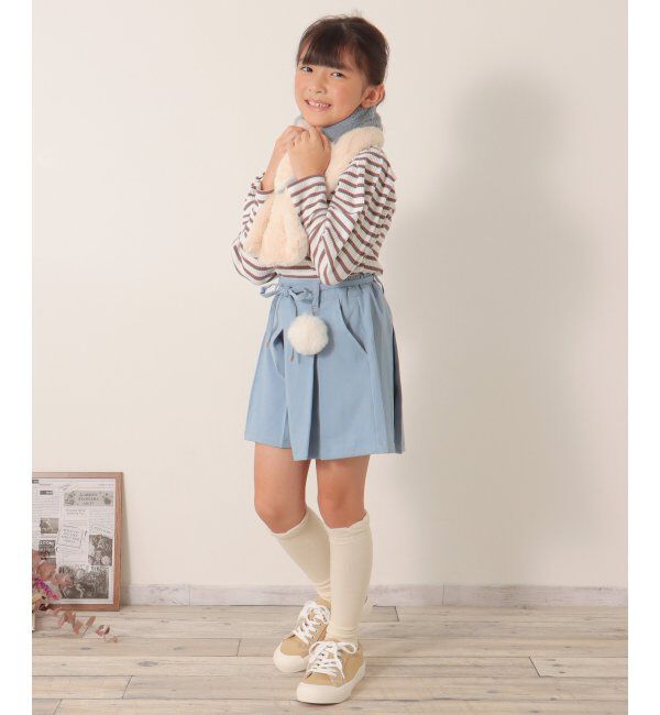 ikka kids「フェイクファー切り替えマフラー」|その他|