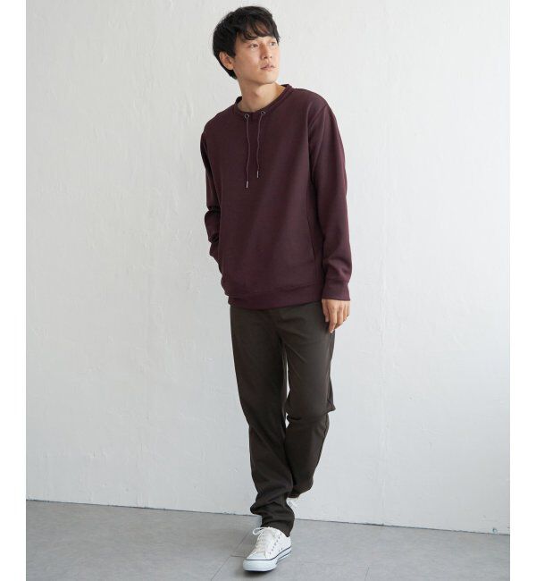 ikka「【抗菌防臭】GOKU楽ダンボールルーイカラー」|パーカー|