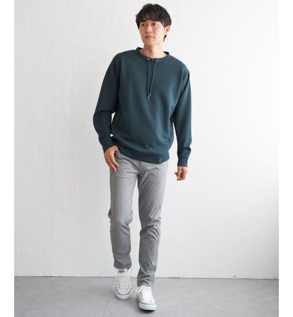 ikka「【抗菌防臭】GOKU楽ダンボールルーイカラー」|パーカー|