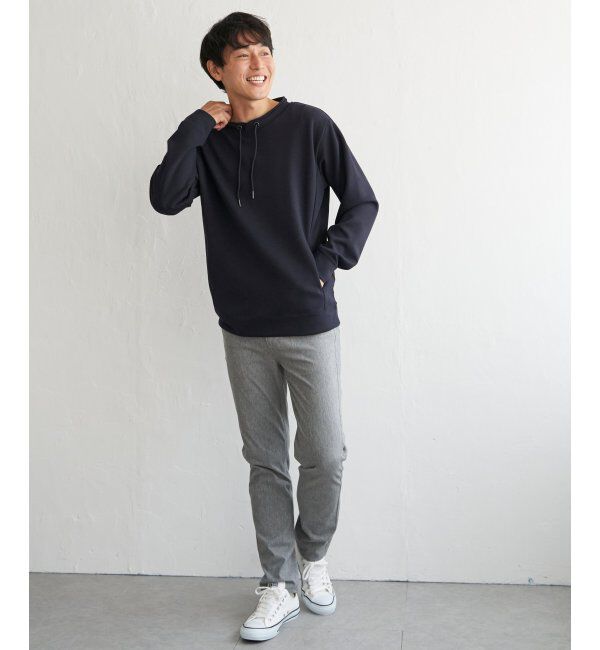 ikka「【抗菌防臭】GOKU楽ダンボールルーイカラー」|パーカー|