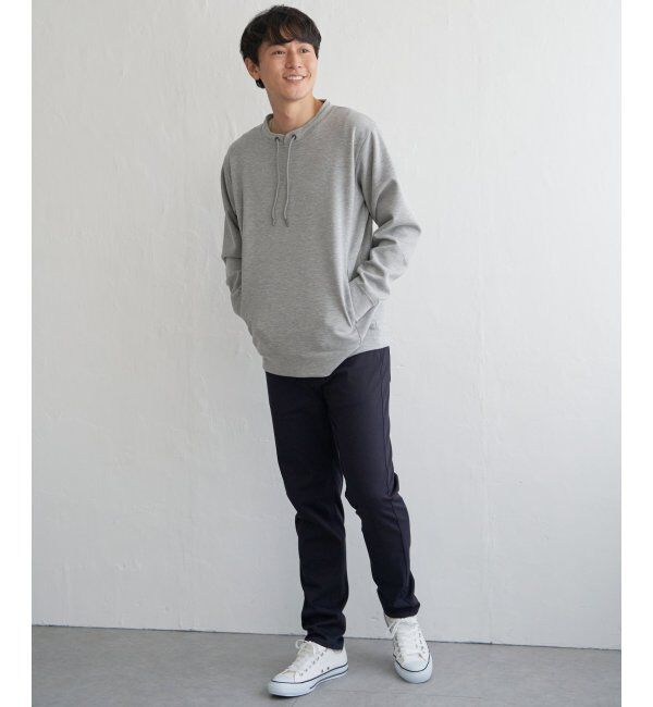 ikka「【抗菌防臭】GOKU楽ダンボールルーイカラー」|パーカー|