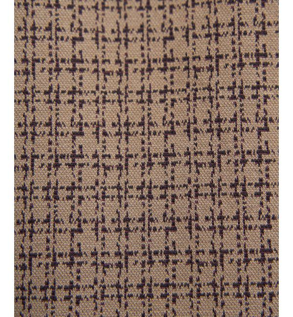 IKKA LOUNGE「カットジャガードワンピース」|ドレス|