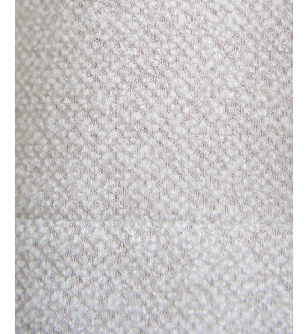 ikka「カットツイード裾レイヤードプルオーバー」|その他|