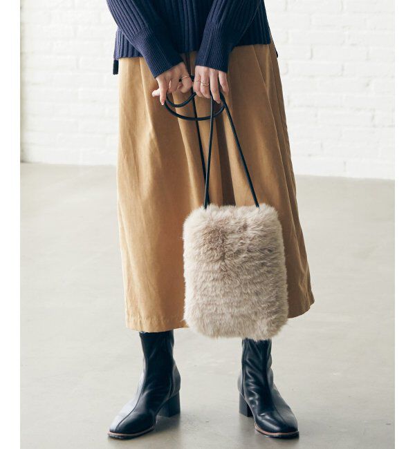 ikka「エコファーミニショルダーバッグ」|その他|