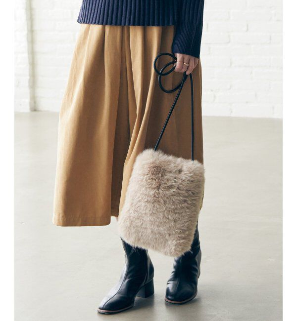 ikka「エコファーミニショルダーバッグ」|その他|