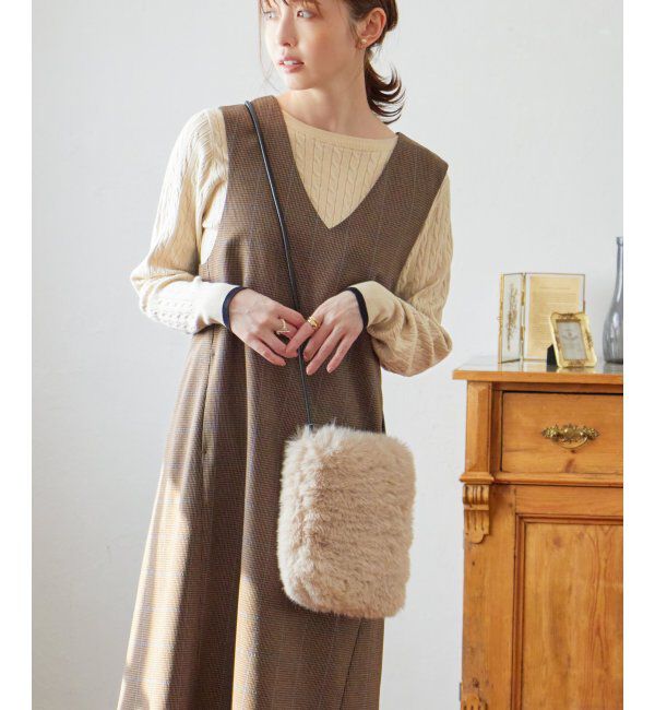 ikka「エコファーミニショルダーバッグ」|その他|