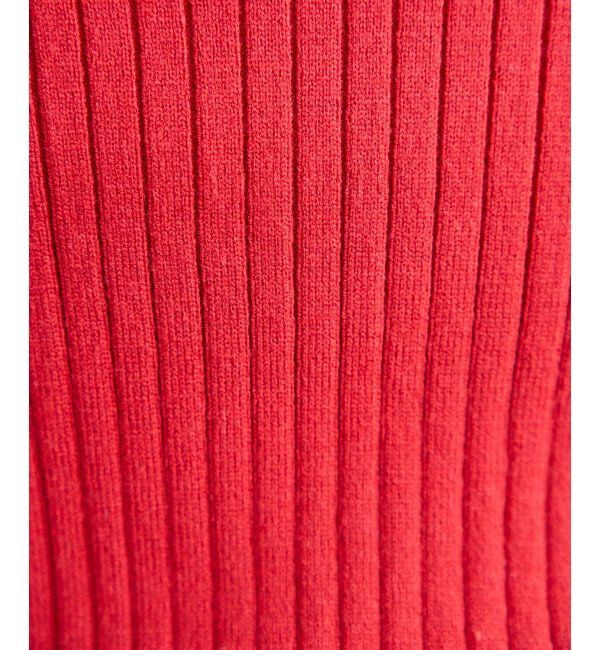 ikka「【洗濯機で洗える】クリーミーミニハイネックリブニット」|プルオーバー|