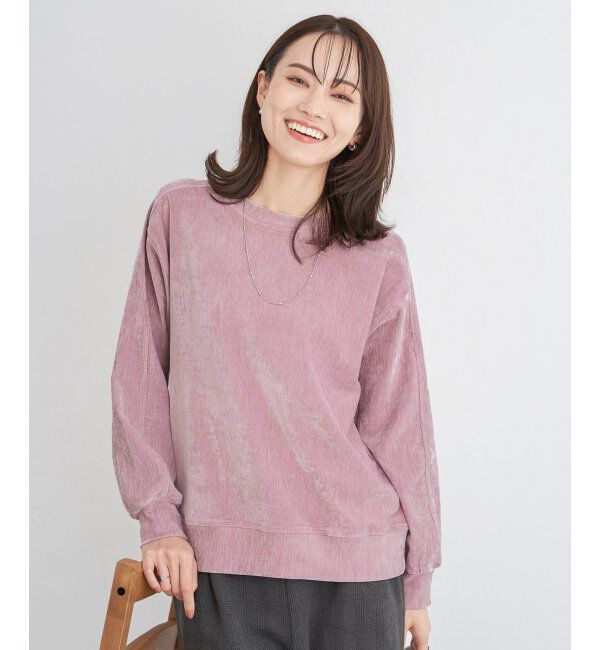 ikka「ベロアプルオーバー」|その他|