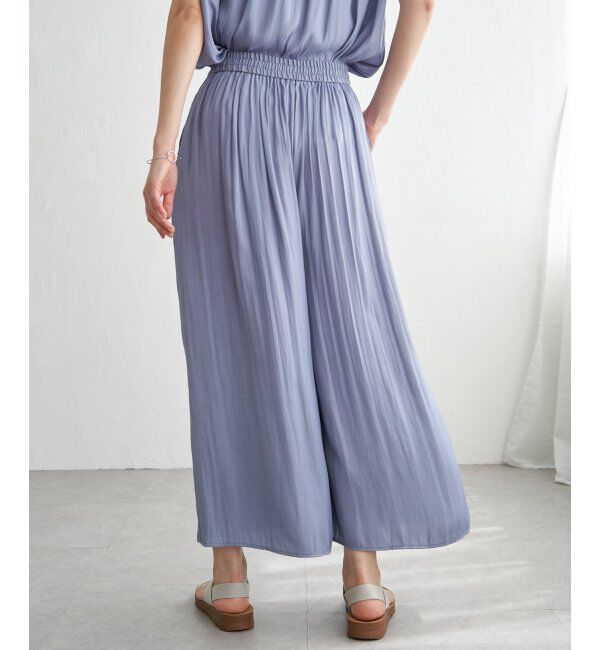 ikka「【セットアップ対応】カッセンボリュームラップスカーチョ」|その他|