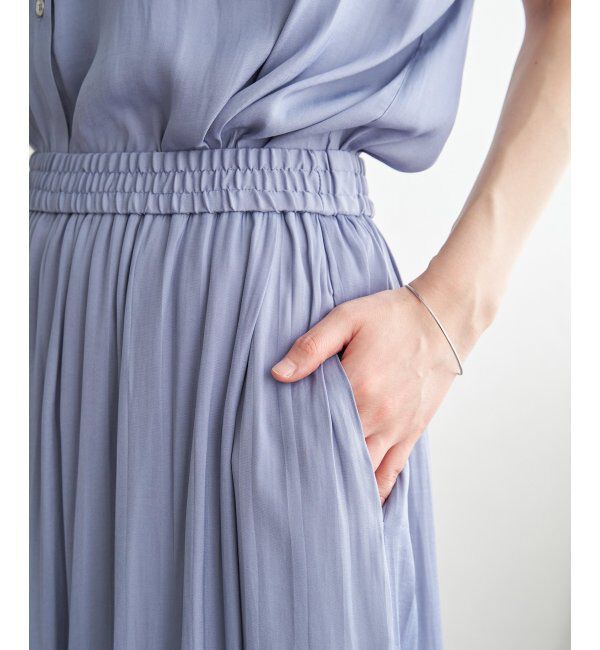 ikka「【セットアップ対応】カッセンボリュームラップスカーチョ」|その他|