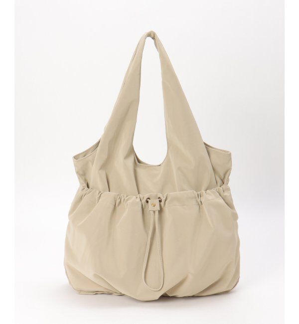 ikka「PUバルーンバッグ」|その他|ベージュ