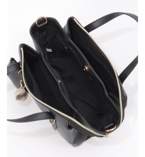 ikka「合皮2WAYオヤコミニボストンバッグ」|その他|