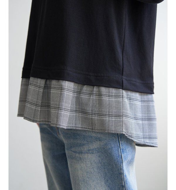 ikka「冷感裾レイヤードプルオーバー」|その他|