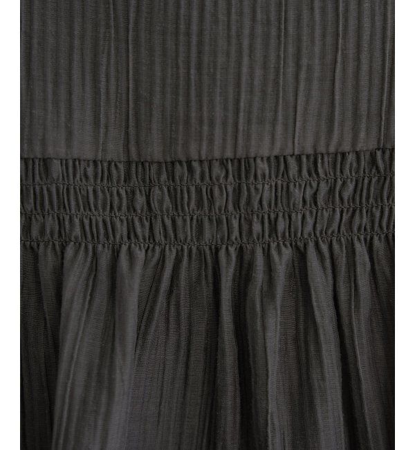 ikka「シアーバックシャーリングシャツ」|シャツ・ブラウス|