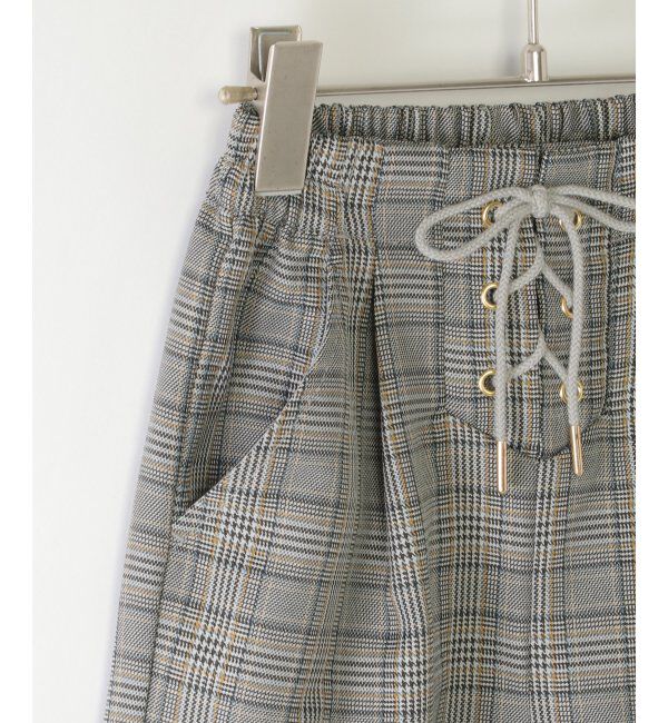 ikka kids「レースアップワイドパンツ（120~160cm）」|その他|