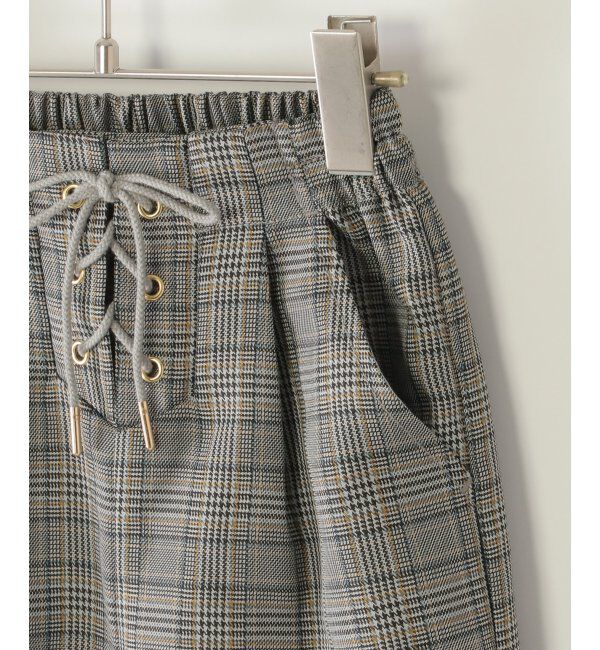 ikka kids「レースアップワイドパンツ（120~160cm）」|その他|