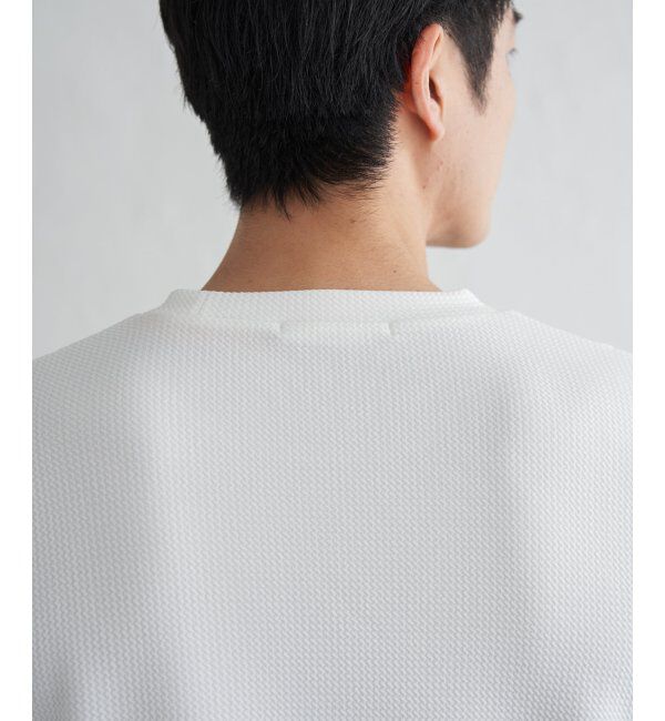 ikka「フクレジャカード切り替えロンT」|Tシャツ・カットソー|