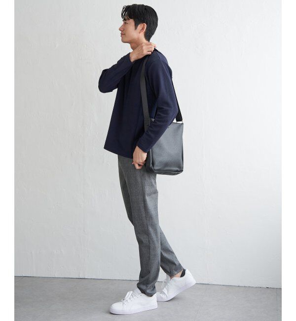 ikka「フクレジャカード切り替えロンT」|Tシャツ・カットソー|