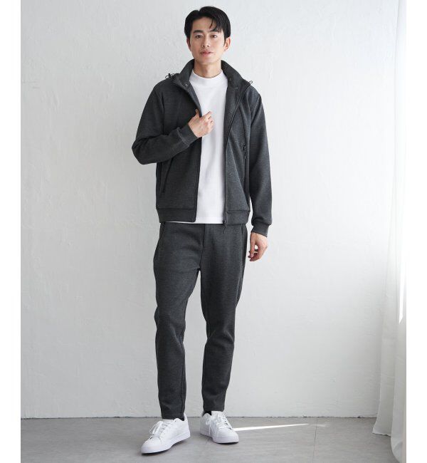 ikka「Ｗフェイスカノコ２ｗａｙＺＩＰパーカ」|カーディガン|