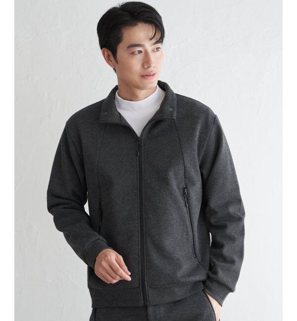 ikka「Ｗフェイスカノコ２ｗａｙＺＩＰパーカ」|カーディガン|