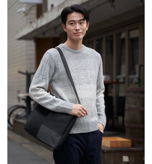 ikka「メランジグラデーションニット」|プルオーバー|