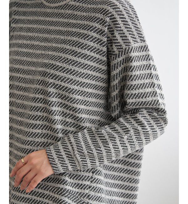 ikka「カットジャガード裾レイヤープルオーバー」|その他|
