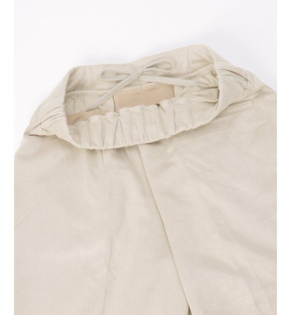 ikka「フェイクスエードテーパードパンツ」|その他|