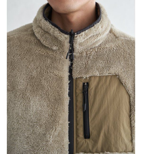 ikka「リバーシブルナイロンフリースブルゾン」|ブルゾン・スタジャン|