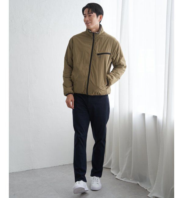ikka「リバーシブルナイロンフリースブルゾン」|ブルゾン・スタジャン|