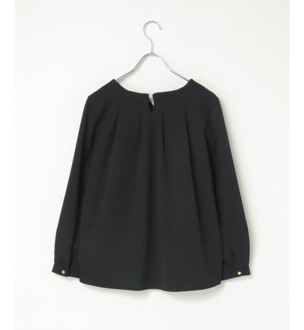 IKKA LOUNGE「【フォーマル対応／2点セット】GOKU楽 長袖フレアセット」|ワンピース|