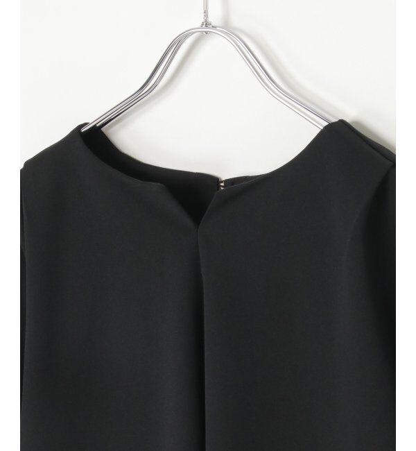 IKKA LOUNGE「【フォーマル対応／2点セット】GOKU楽 長袖フレアセット」|ワンピース|