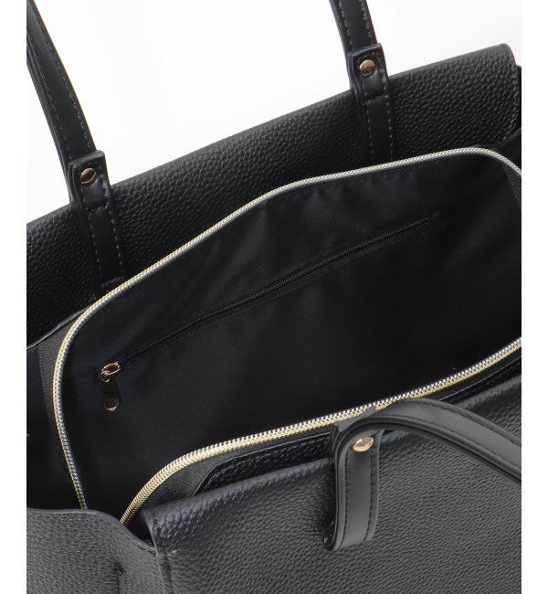 ikka「合皮A4三層トートバッグ」|その他|