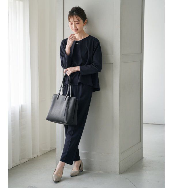 ikka「合皮A4三層トートバッグ」|その他|