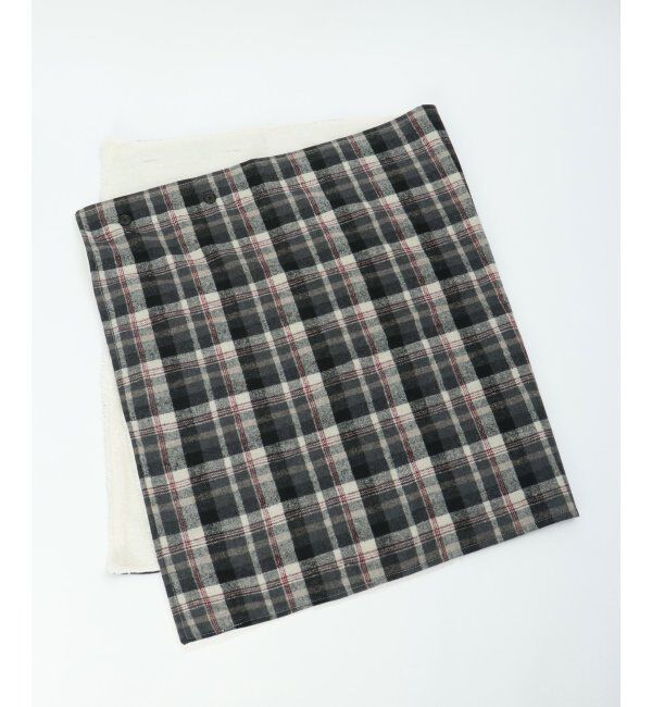 Lbc with Life「チェック柄ブランケット」|クッション・クッションカバー|