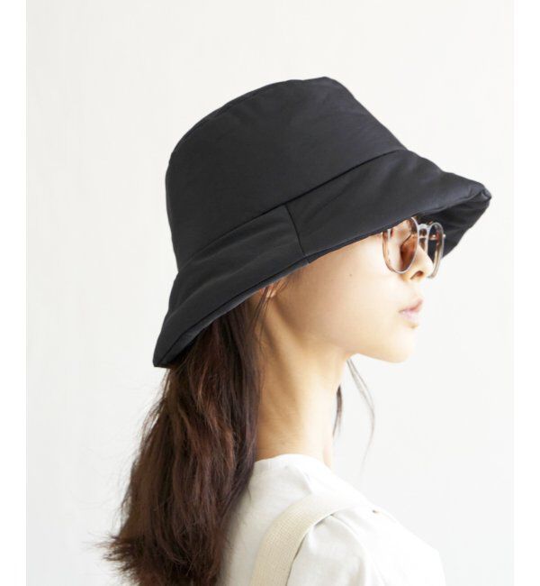 Lbc with Life「パテッドバケットハット」|その他|ブラック