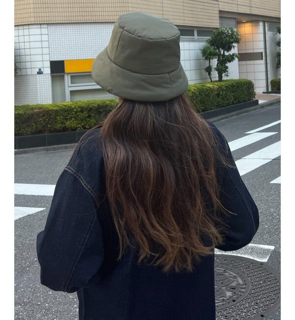 Lbc with Life「パテッドバケットハット」|その他|オリーブ