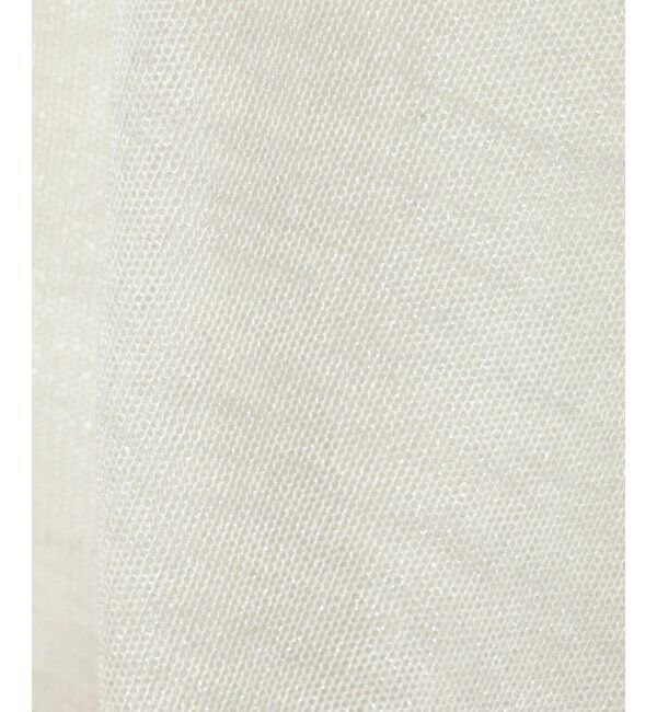 Lbc with Life「シアー2WAYヘリンボンクロシェニット」|カーディガン|