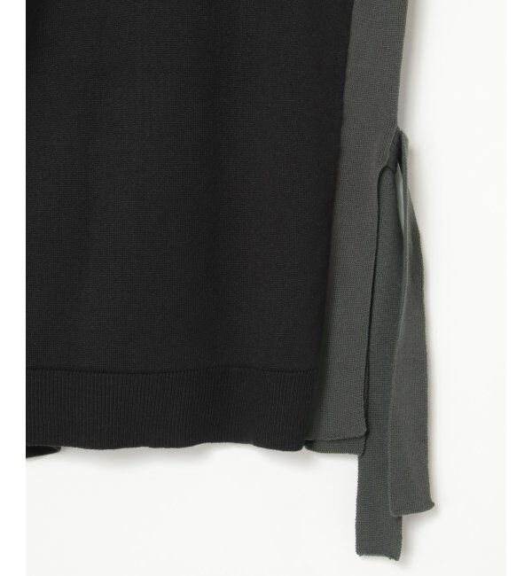 Lbc with Life「2WAY配色リボンベスト」|ニット・セーター|