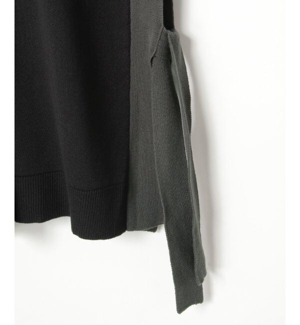 Lbc with Life「2WAY配色リボンベスト」|ニット・セーター|