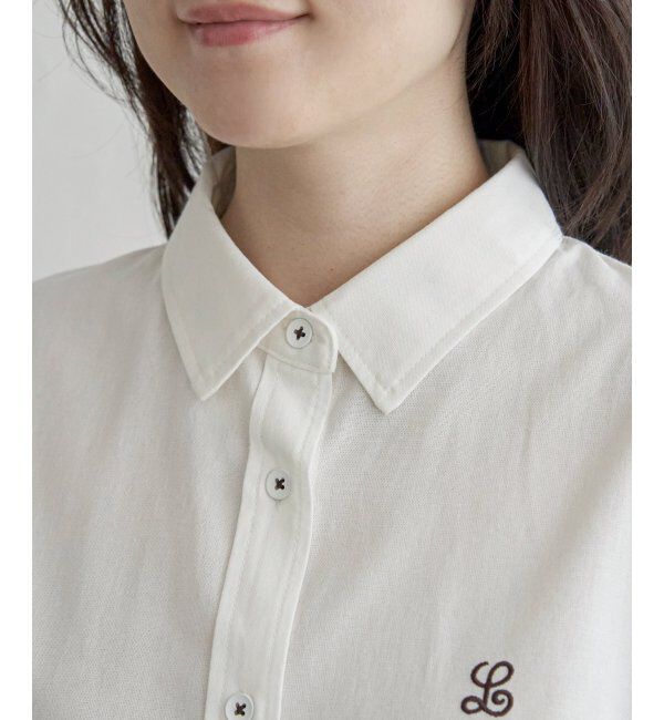 Lbc with Life「ミニロゴシシュウオーバーシャツ」|シャツ・ブラウス|