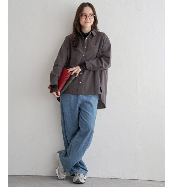 Lbc with Life「ミニロゴシシュウオーバーシャツ」|シャツ・ブラウス|