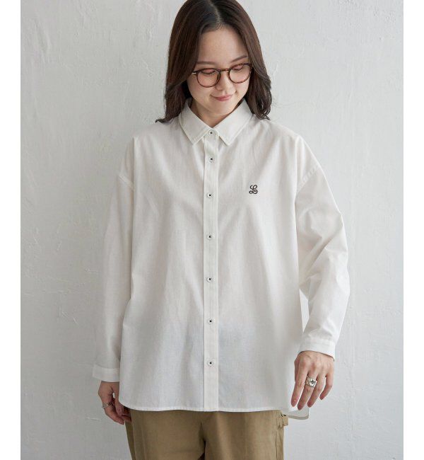 Lbc with Life「ミニロゴシシュウオーバーシャツ」|シャツ・ブラウス|