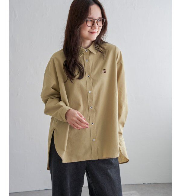 Lbc with Life「ミニロゴシシュウオーバーシャツ」|シャツ・ブラウス|