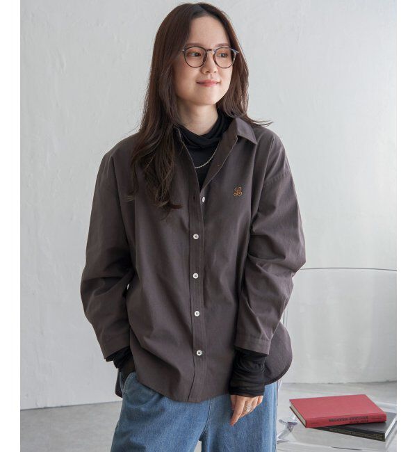 Lbc with Life「ミニロゴシシュウオーバーシャツ」|シャツ・ブラウス|