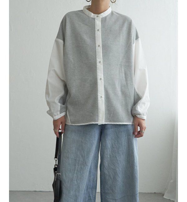 Lbc with Life「イソザイキリカエシャツ」|シャツ・ブラウス|