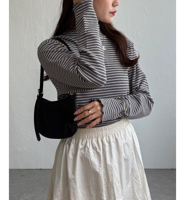 Lbc with Life「ミニワッフルタートルボーダーロンT」|その他|