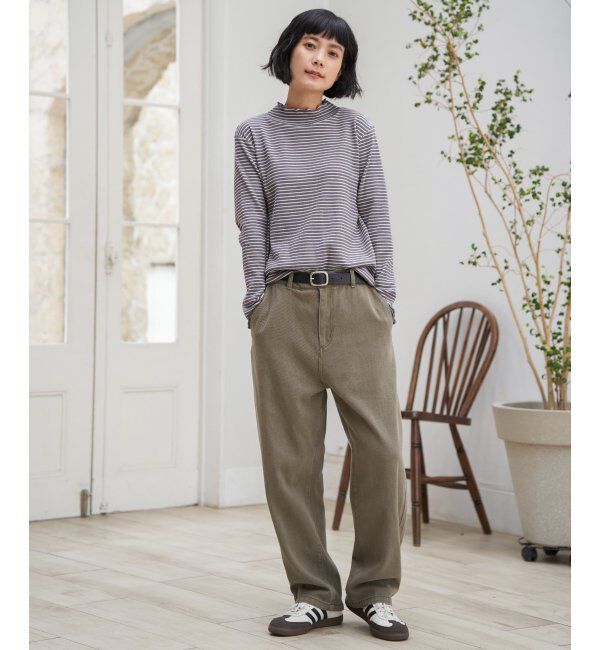 Lbc with Life「ミニワッフルタートルボーダーロンT」|その他|