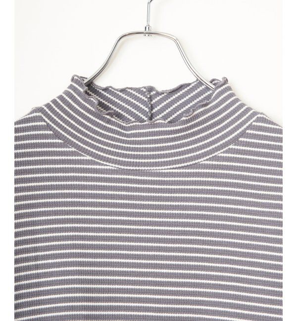 Lbc with Life「ミニワッフルタートルボーダーロンT」|その他|